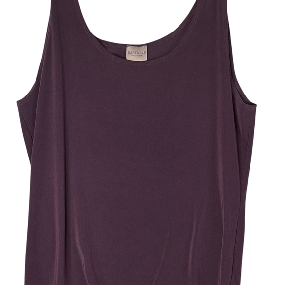 2 piece top set  grape purple swirls - Picture 7 of 9